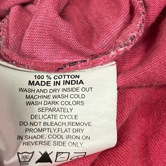 Ride On Bare Denim Co. Vintage Bikers Since 1991 Women's V-Neck Motorcycle Chick - Picture 9 of 10